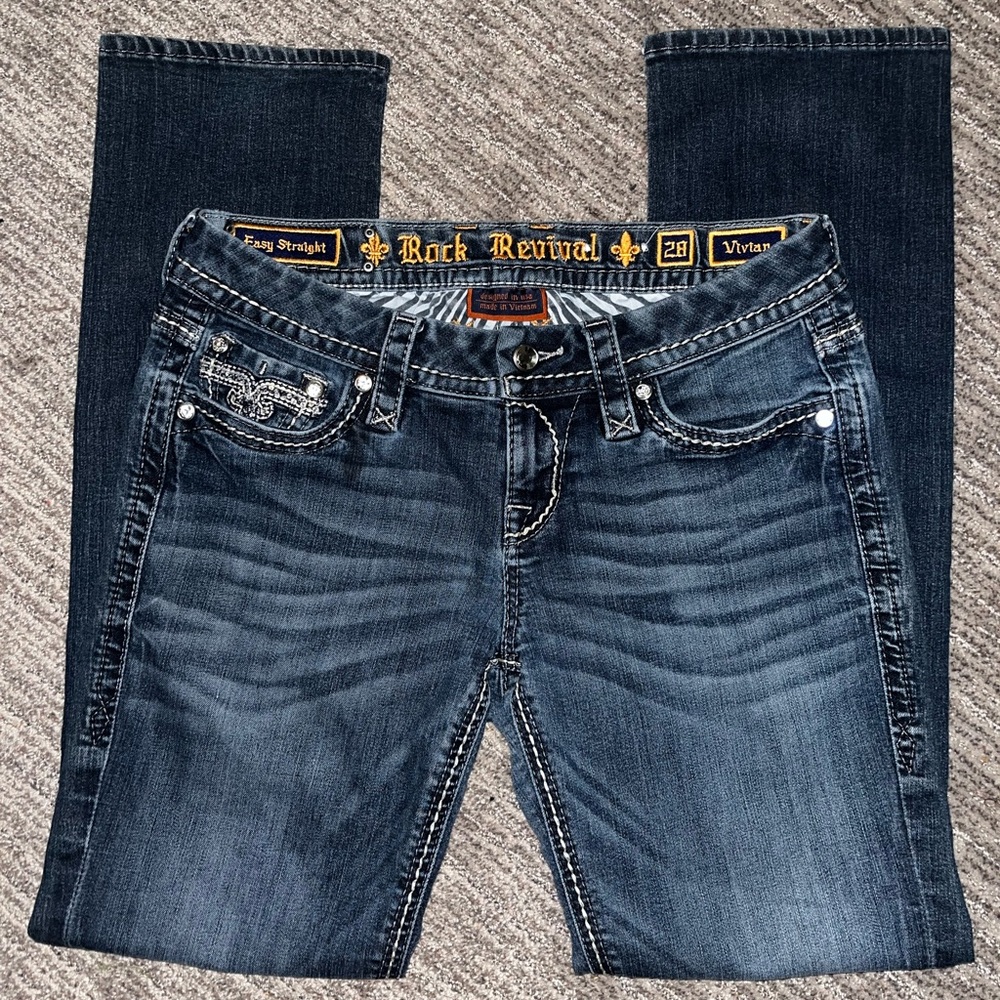 Rock Revival Straight Leg Jeans